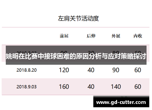 姚明在比赛中接球困难的原因分析与应对策略探讨